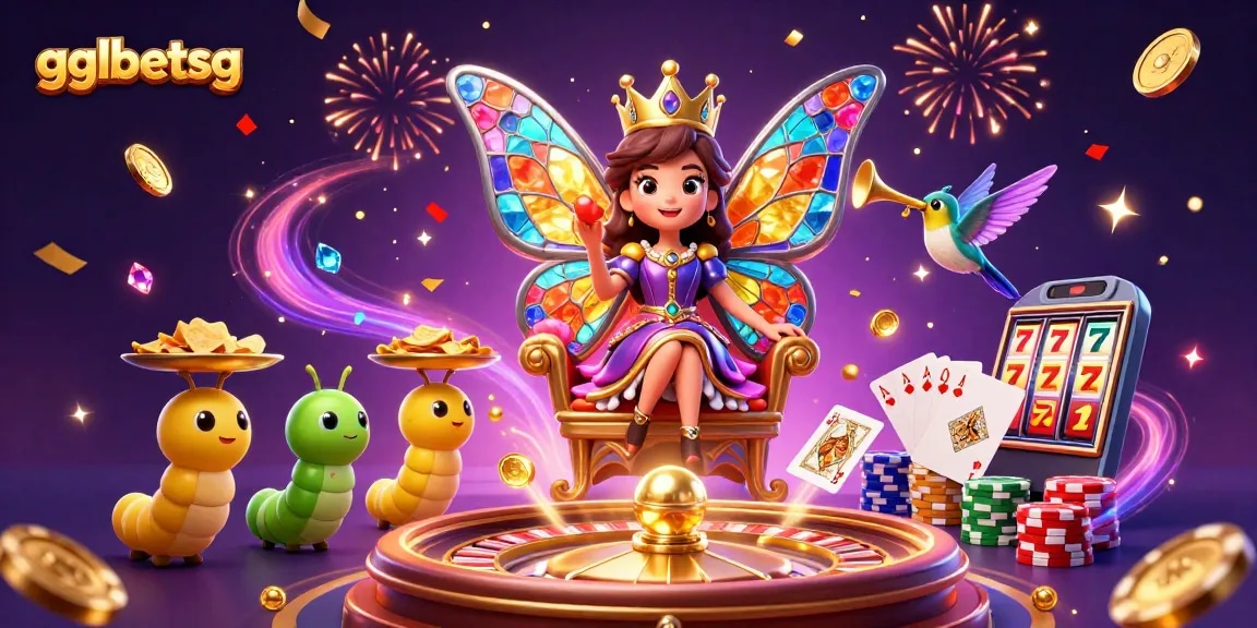 Win with gglbetsg in this vibrant 3D scene illustrating esports betting excitement with gaming elements.