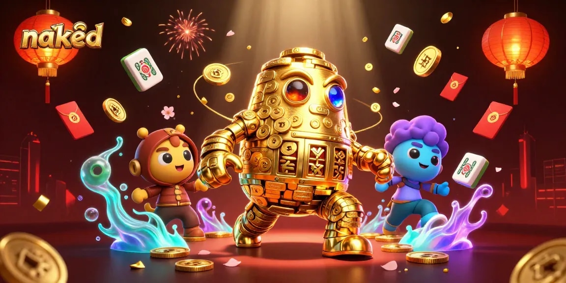 Spin the reels with naked gaming excitement as the golden golem guides your slots adventure!