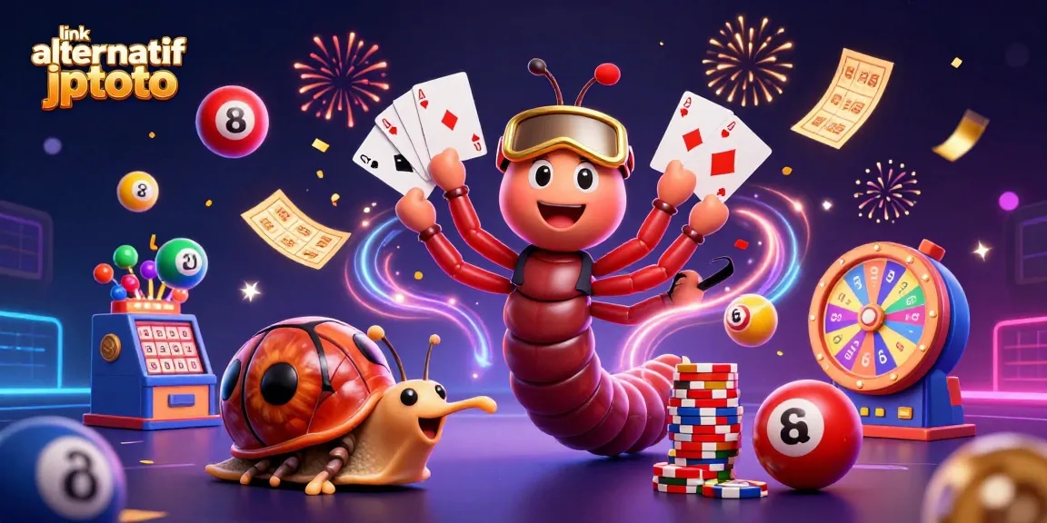 Engage with the exciting gaming world of link alternatif jptoto featuring lively characters and vibrant casino elements.