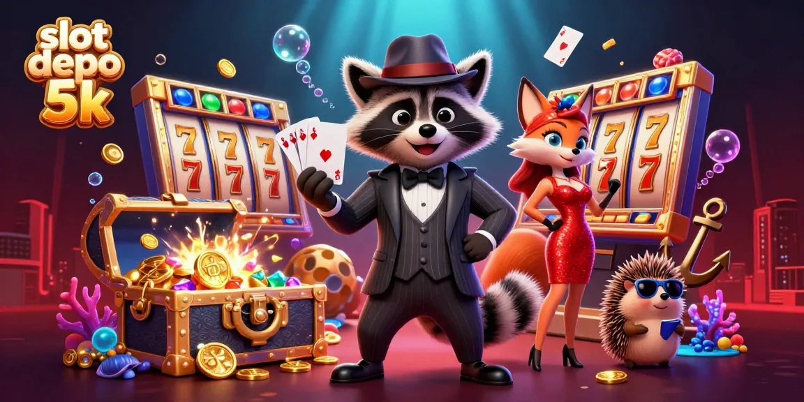 Spin the reels for big wins at slot depo 5k and enjoy vibrant slot gaming with rich visuals.