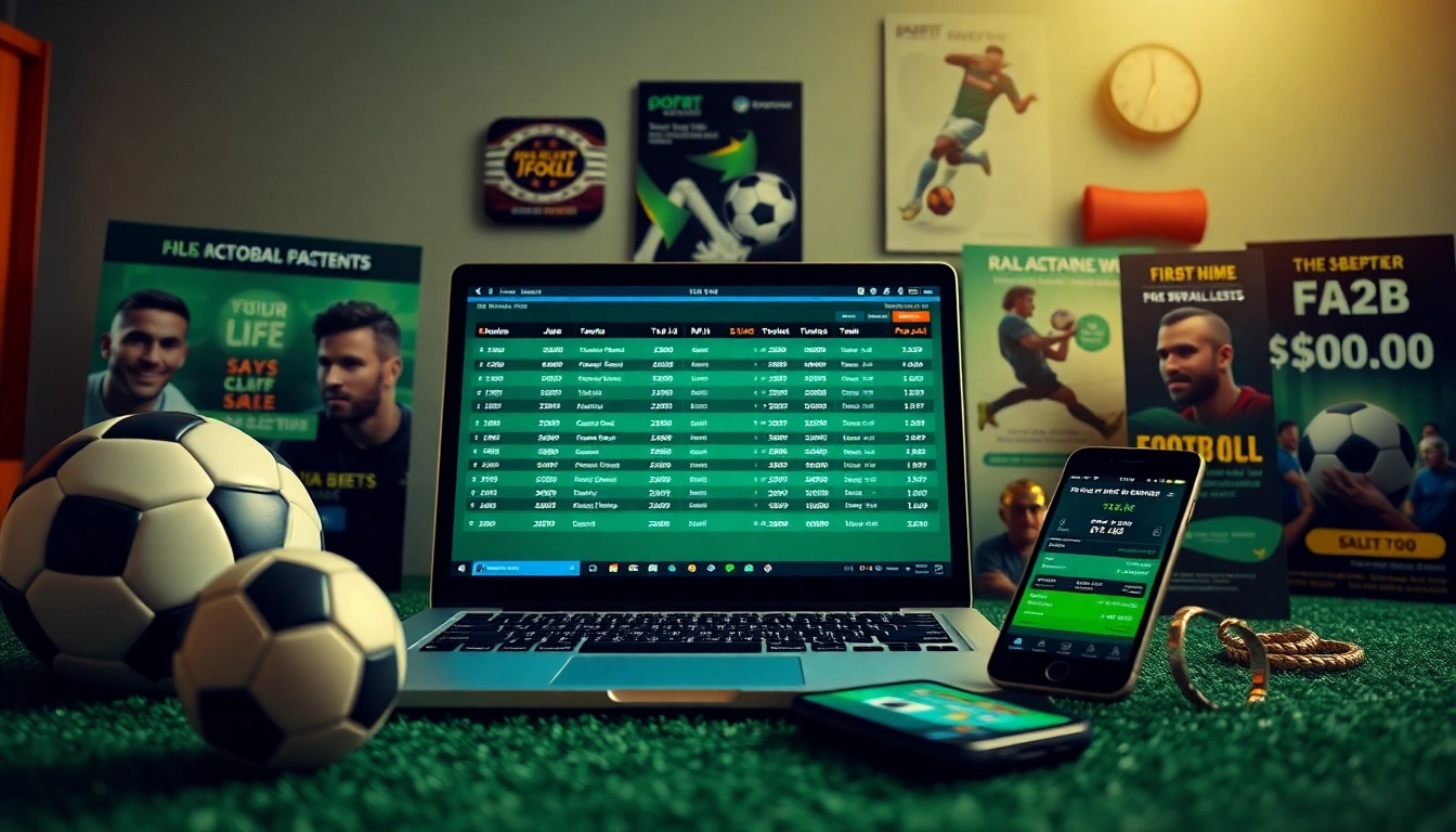 Engaging online betting scene showcasing trang cá cược bóng đá with vibrant visuals and interactive elements.