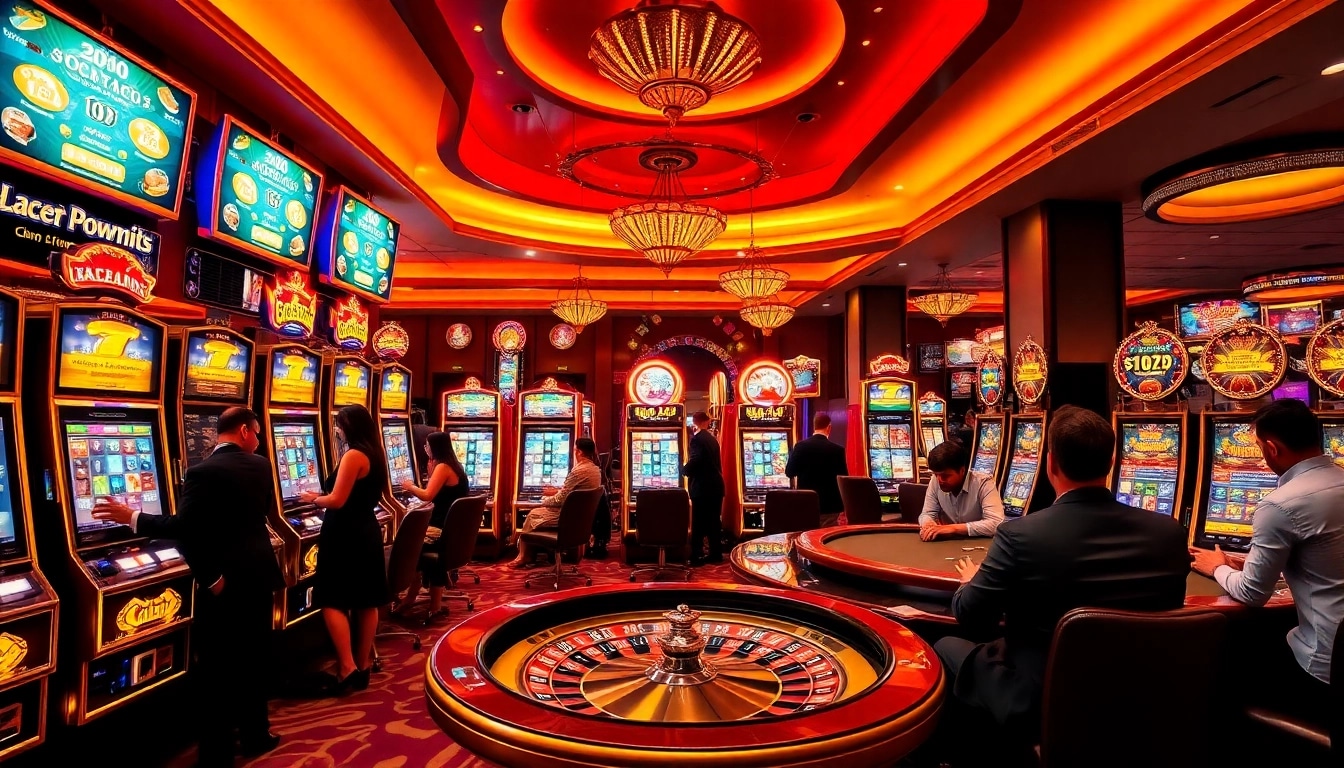 Enjoy thrilling slot games at bro138 casino with vibrant lights and exciting payouts.
