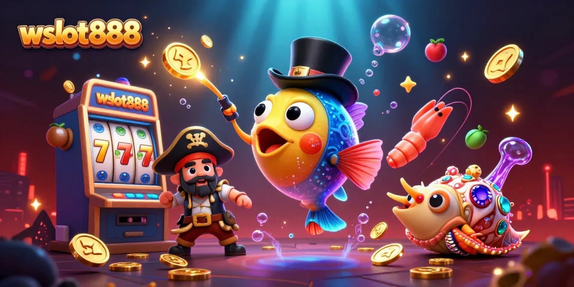 Menangkan hadiah di wslot888 dengan slot yang bercahaya dan karakter laut yang menarik.