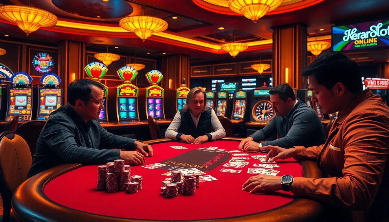 Experience the thrill of kerajaanslot with exciting casino games, poker tables, and vibrant slot machines.