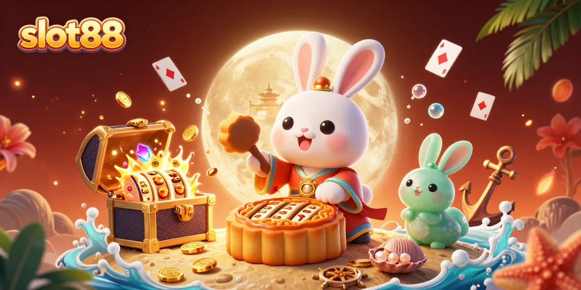 Experience thrilling slot88 action in a packed casino scene with colorful characters and golden treasures.
