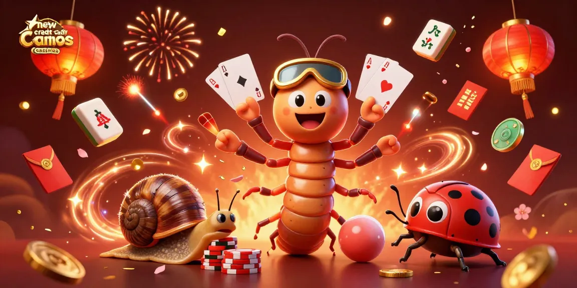 Experience the excitement of new credit card casinos with our vibrant 3D casino illustration showcasing top gaming elements.