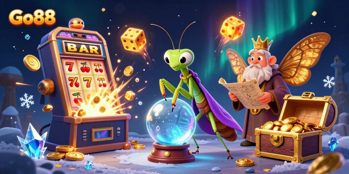 Experience winning moments at Go88 with vibrant jackpot slots and animated game elements.