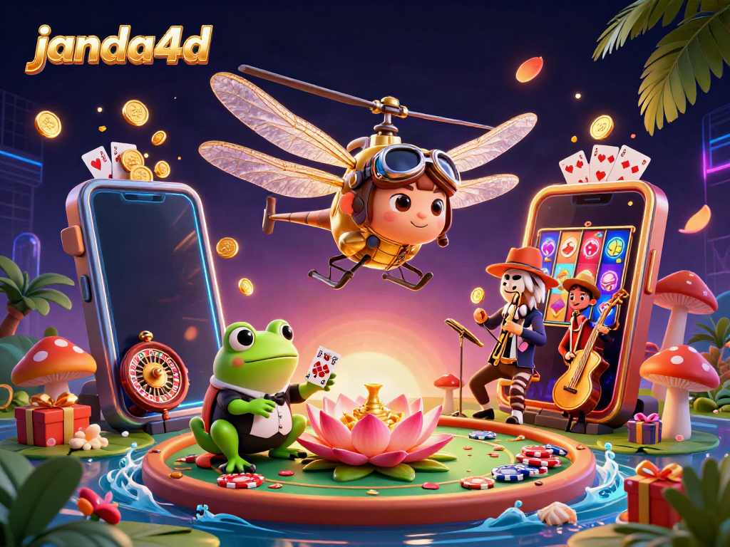 Menangkan hadiah fantastis di janda4d dengan suasana kasino 3D yang meriah.