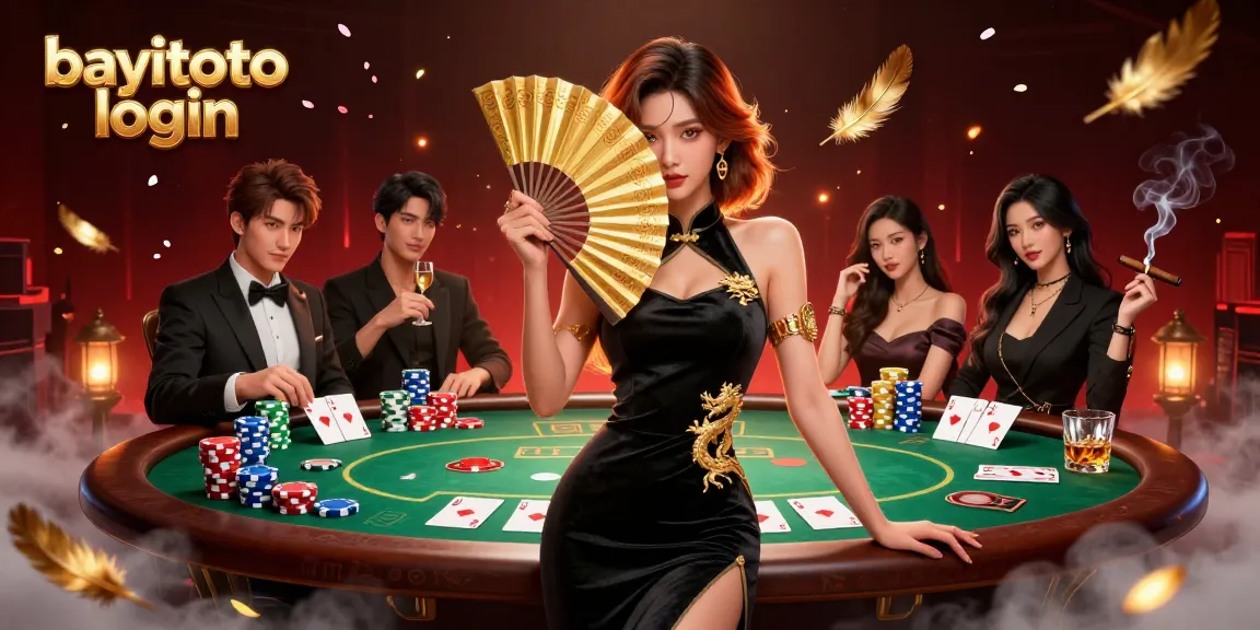 Enhance your winning strategies with bayitoto login, featuring a striking illustration of an elegant poker scene.