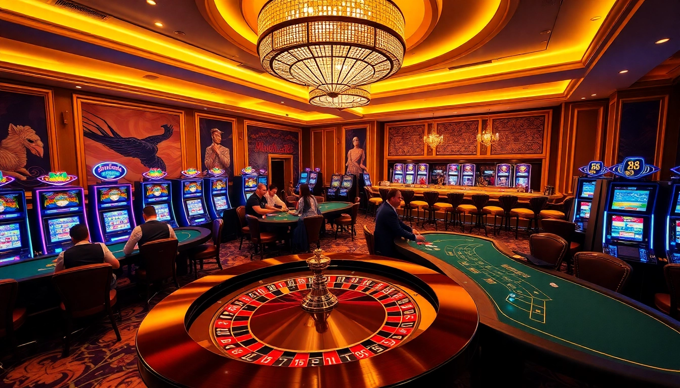 Experience the excitement of MM 88 with vibrant casino visuals and engaging gameplay.