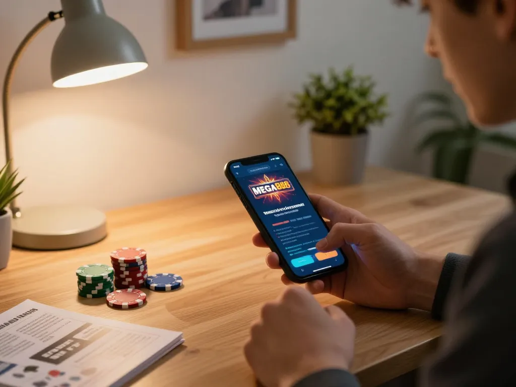 Claiming free credit mega888 while enjoying a strategic poker game at home