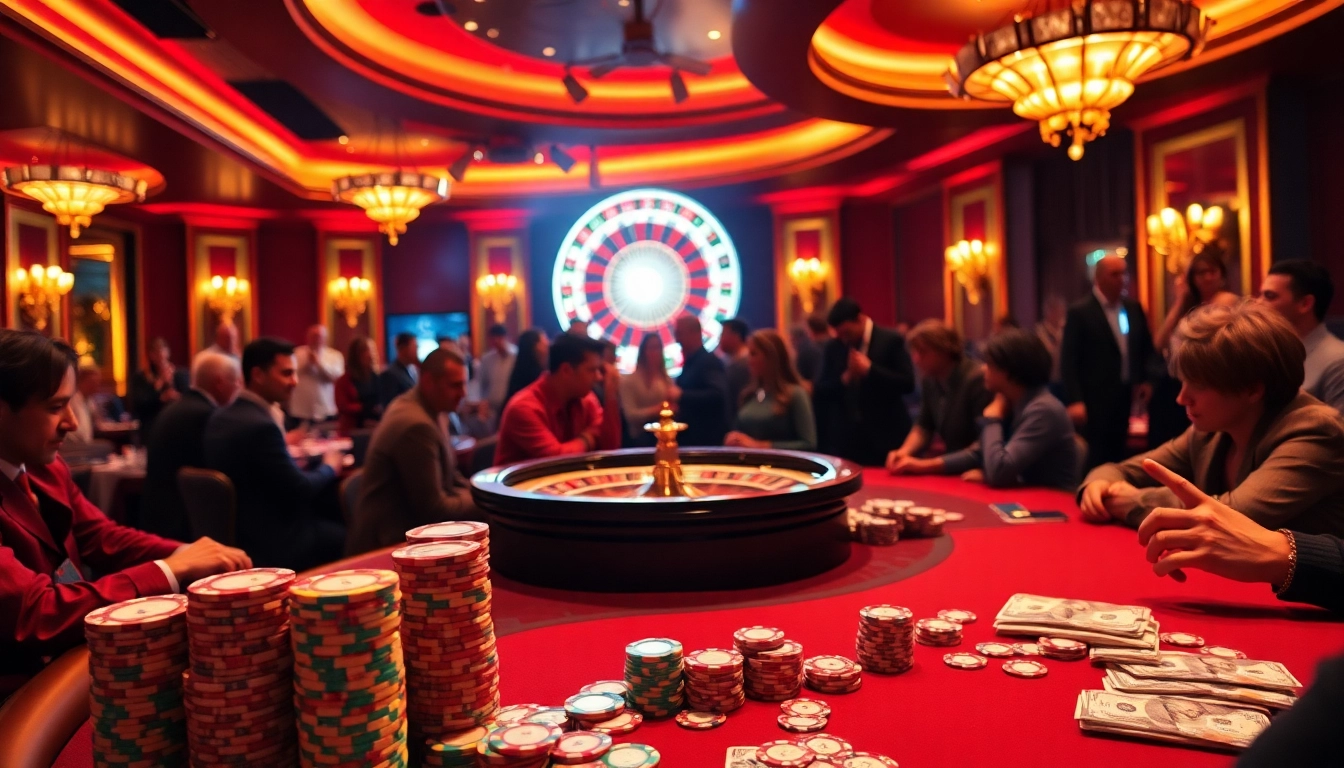 Experience the excitement of 688v at a luxurious poker table filled with colorful chips and intense gameplay.