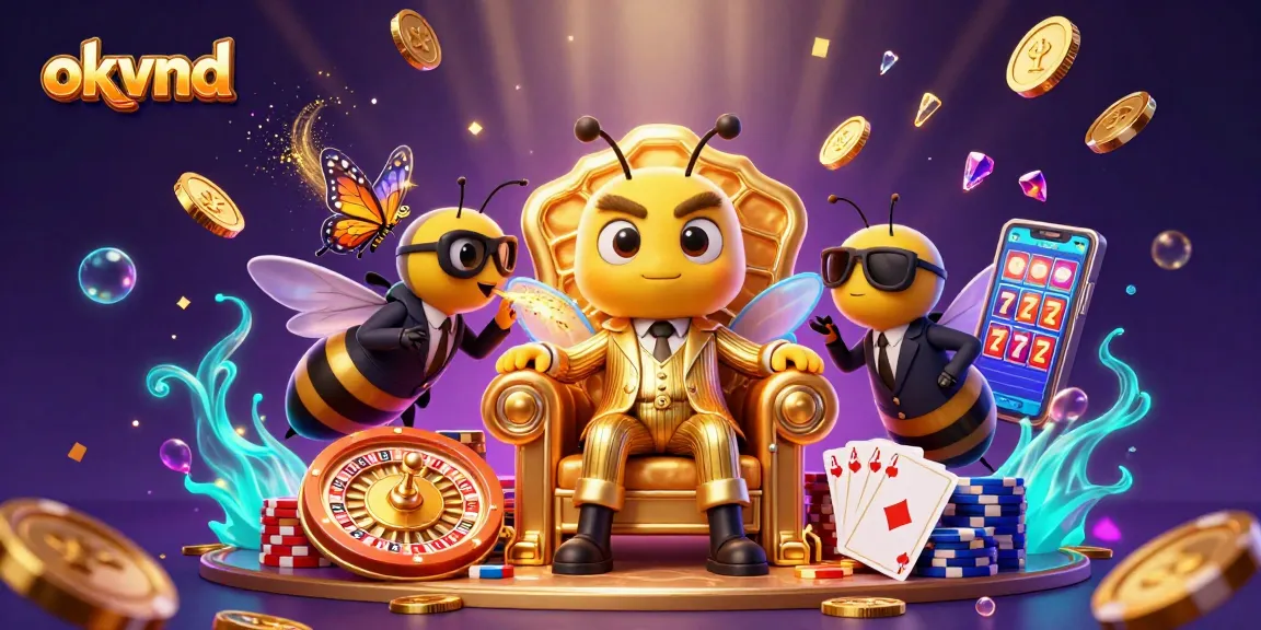 Experience thrilling bets with okvnd in a vibrant casino scene full of excitement and energy.
