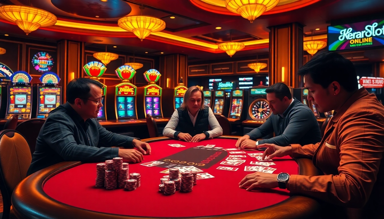 Experience the thrill of kerajaanslot with exciting casino games, poker tables, and vibrant slot machines.