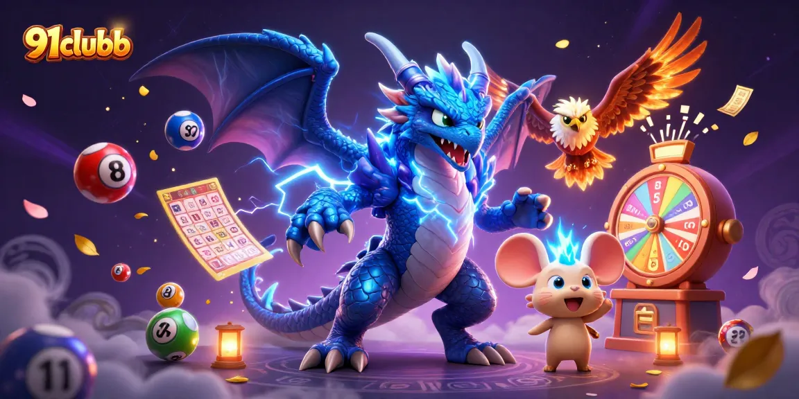 Engage with thrilling games at 91clubb, showcasing dynamic lottery elements and vibrant energy.