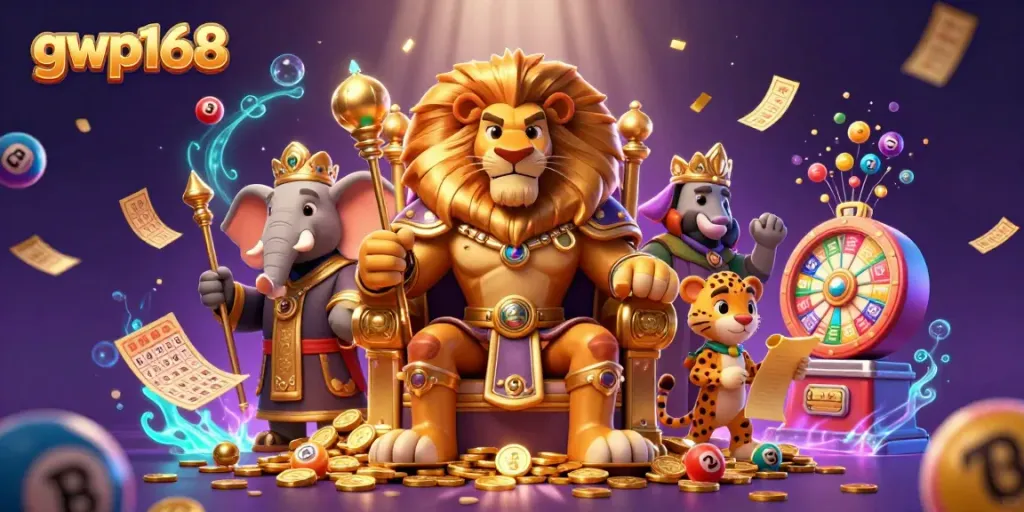 Mengalami keseruan bermain di gwp168 dengan simbol jackpot dan elemen kasino yang memikat.