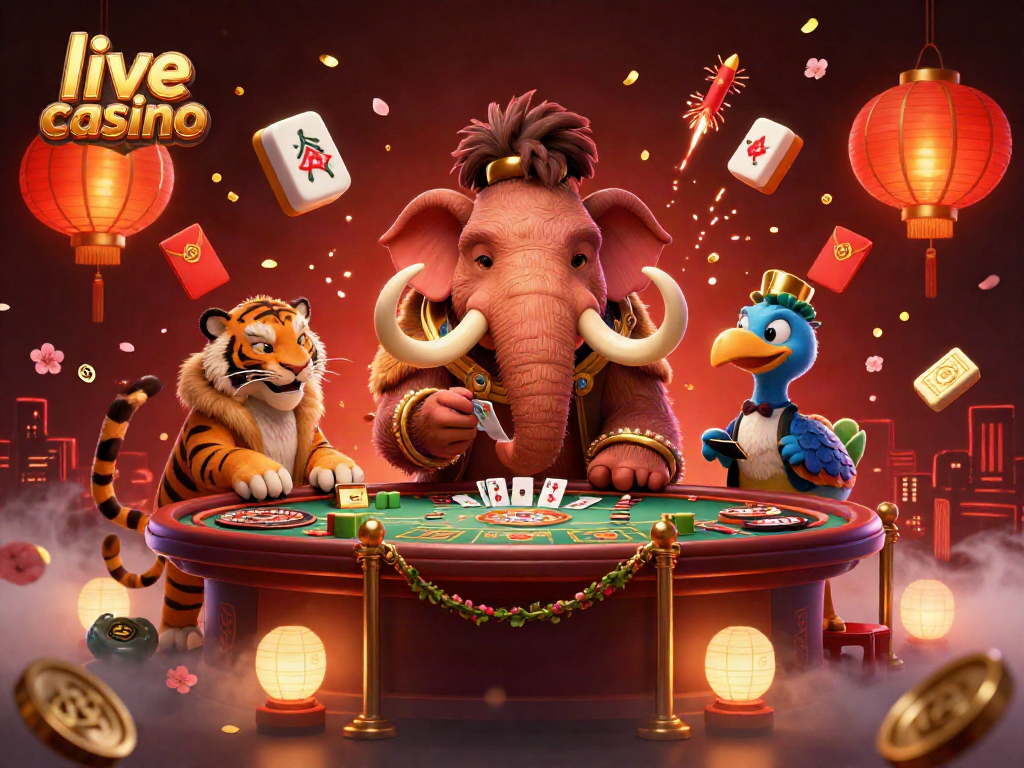 Bermain di kasino langsung dengan dealer dan suasana penuh warna di live casino