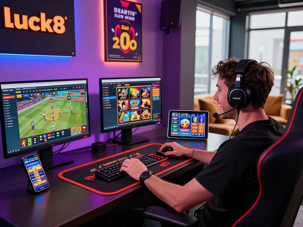 Experience the excitement of Luck8 online gaming with immersive visuals and engaging gameplay.
