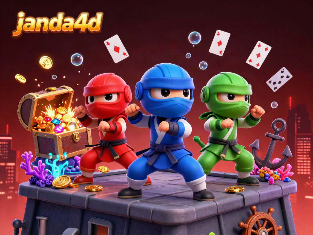 Janda4d menawarkan pengalaman kasino online dengan ninja bunglon beraksi sambil jackpot berkilau.