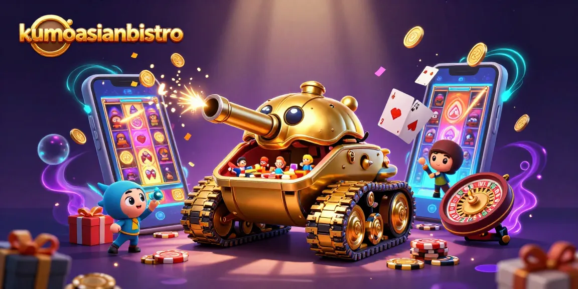 kumoasianbistro menghadirkan kasino mini dalam tank keong emas untuk pengalaman bermain seru.