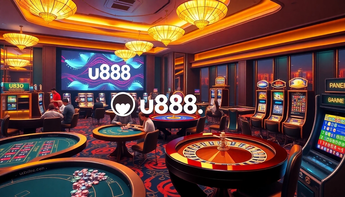 Experience thrilling online gaming at u888.broker with vibrant casino tables and exciting gameplay.