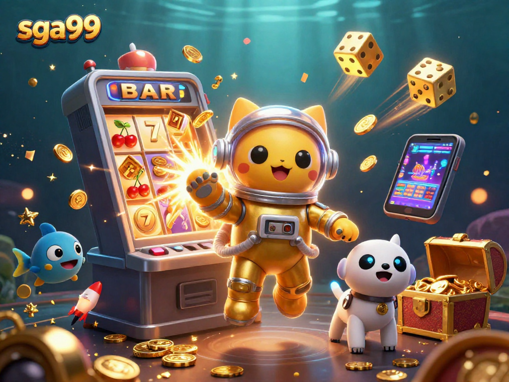 Engage with thrilling games at sga99, featuring delightful spins and vibrant slot machine action.