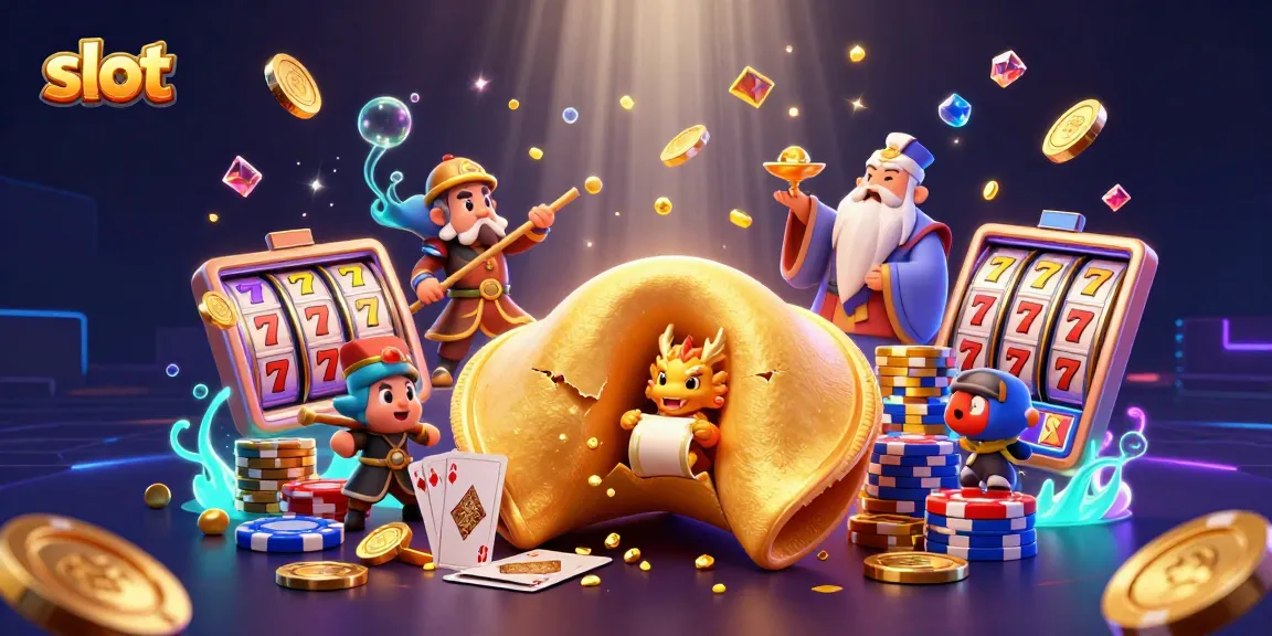 Permainan slot menarik di DEWATASLOT888 dengan koin emas dan karakter kartun unik.