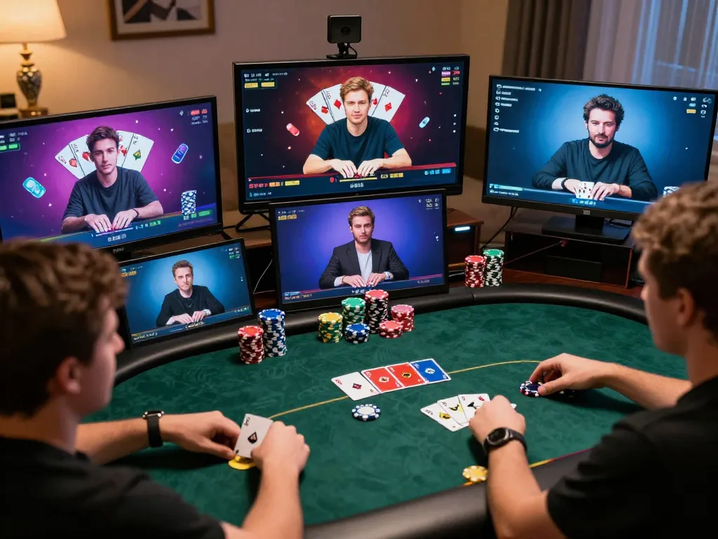 Immerse in the Poker88 online gaming strategy as players engage dynamically with live dealers and interactive elements.