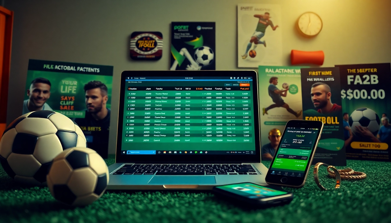 Engaging online betting scene showcasing trang cá cược bóng đá with vibrant visuals and interactive elements.