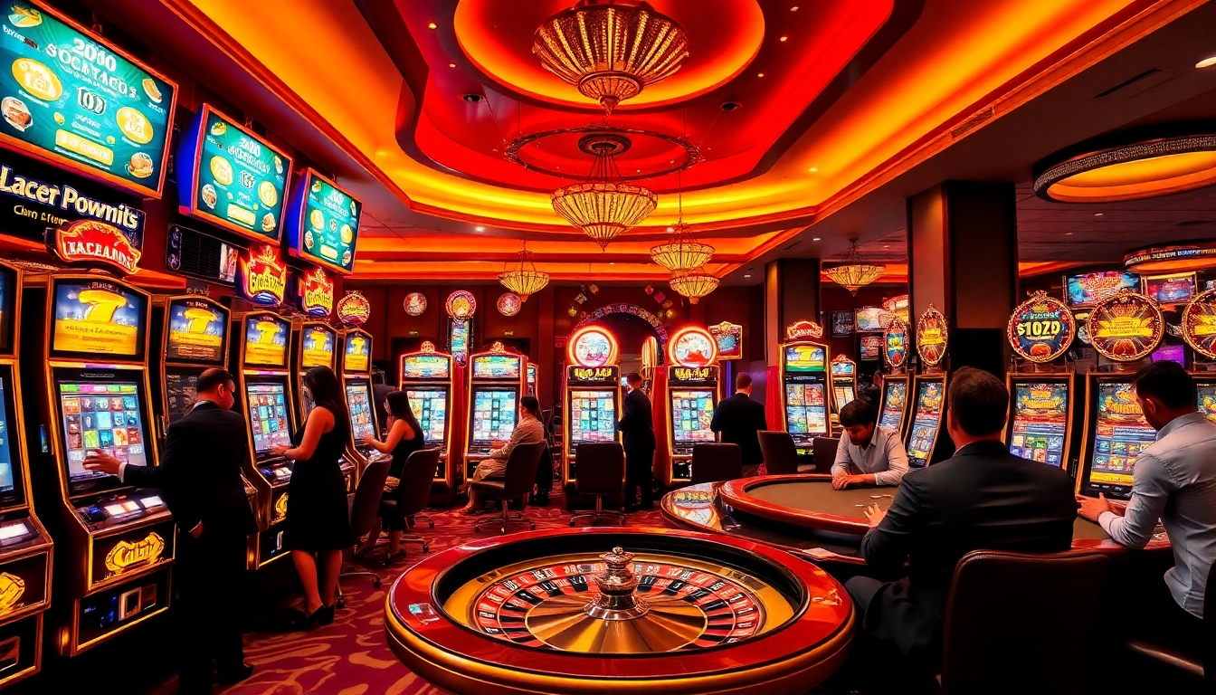 Enjoy thrilling slot games at bro138 casino with vibrant lights and exciting payouts.