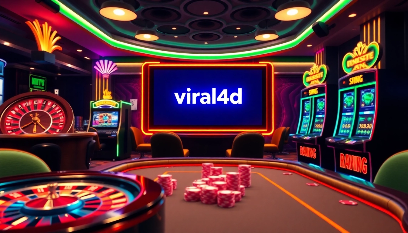 Engage with viral4d by playing vibrant casino games at an upscale online gaming platform.