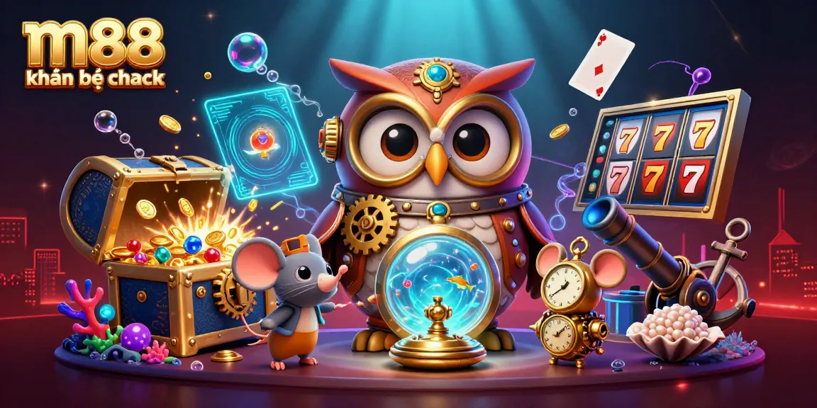 Tham gia cùng m88 không bị chặn thông qua những cuộc phiêu lưu sòng bạc hấp dẫn với hình ảnh game slot động.