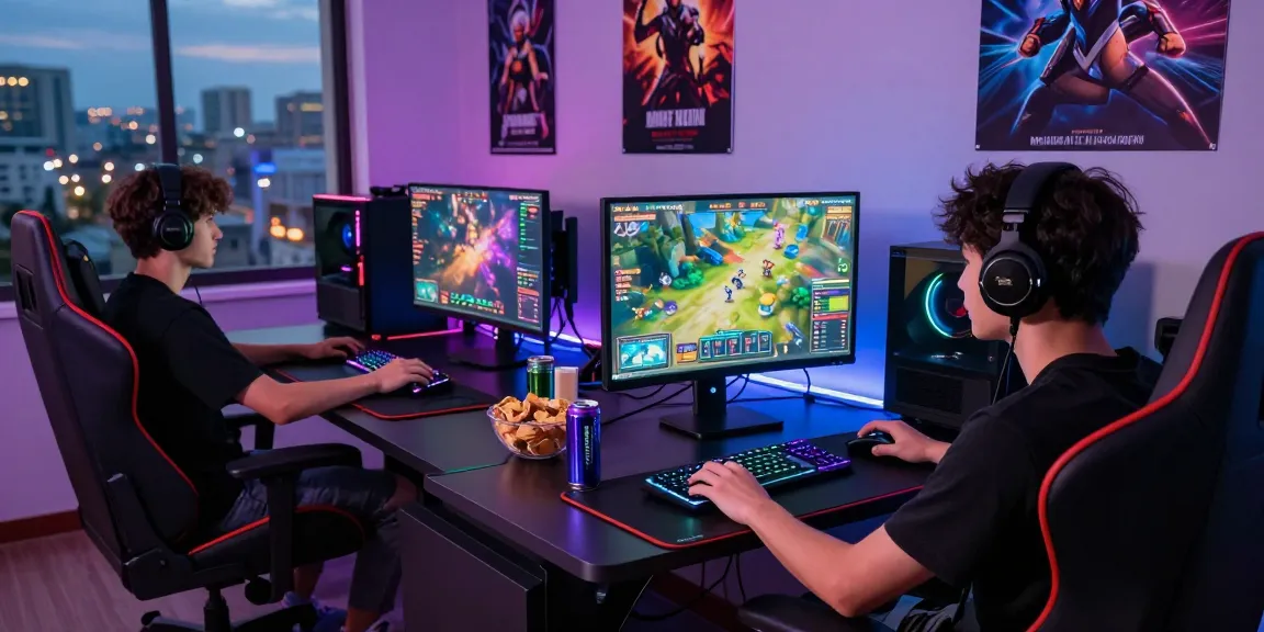 Aktivitas permainan online dengan rajatogel login di ruang gaming modern
