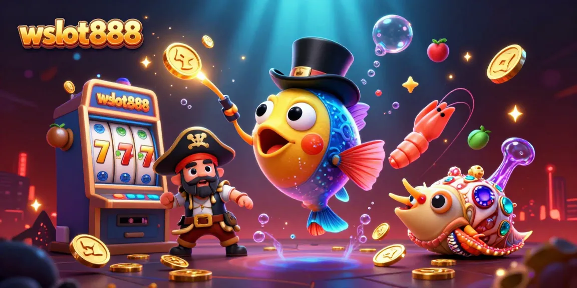 Menangkan hadiah di wslot888 dengan slot yang bercahaya dan karakter laut yang menarik.