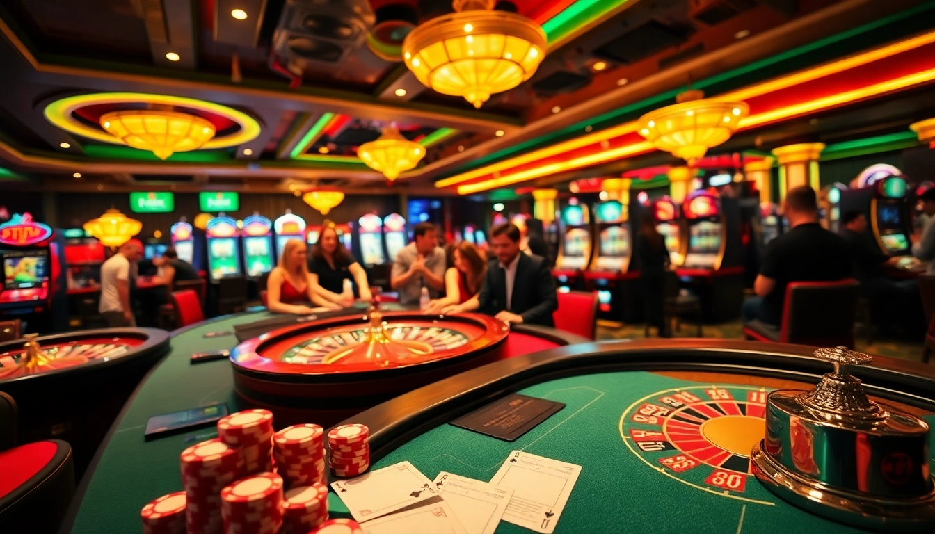 Experience the thrill of high-stakes gambling at home jl55 with vibrant casino elements.